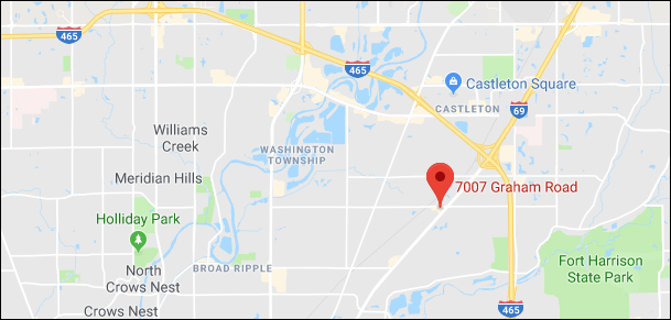 Indianapolis office location map